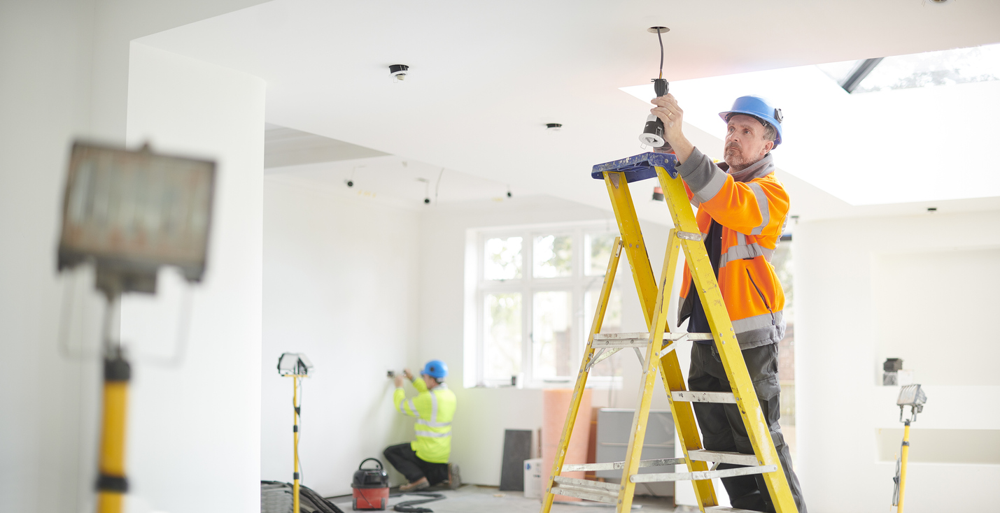 S.C.&nbsp;Electric technician at work in Broward County
